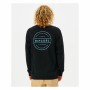 Sudadera sin Capucha Hombre Rip Curl Re Entry Crew Negro