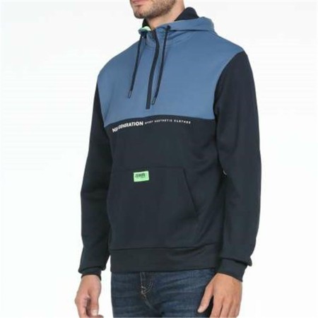 Sudadera con Capucha Hombre John Smith Siena Azul marino