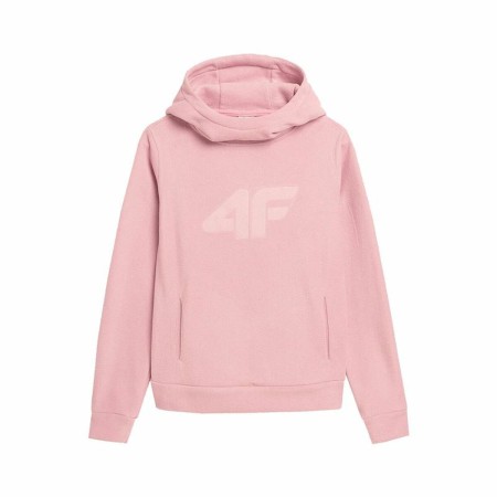 Sudadera con Capucha Mujer 4F Rosa