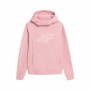 Sudadera con Capucha Mujer 4F Rosa