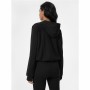 Sudadera con Capucha Mujer 4F Negro