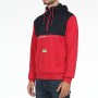 Sudadera con Capucha Hombre John Smith Siena Rojo