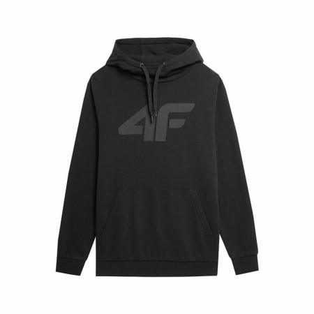 Sudadera con Capucha Hombre 4F Negro