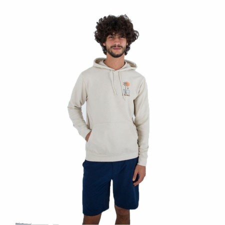 Sweat à capuche homme Hurley Beige