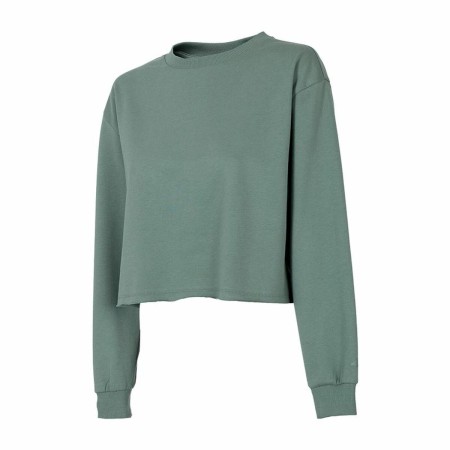 Sudadera sin Capucha Mujer 4F Verde