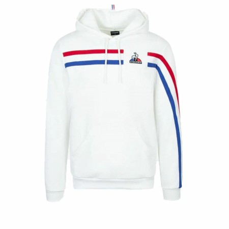 Sudadera con Capucha Hombre Le coq sportif Blanco