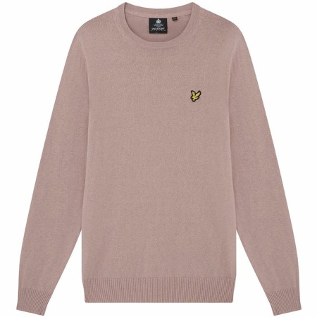 Sudadera sin Capucha Hombre Lyle & Scott V1-Crew Salmón