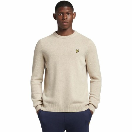 Sweat sans capuche homme Lyle & Scott V1-Crew Beige