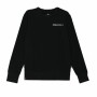 Sweat sans capuche enfant Converse WordMark Crew Noir