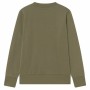 Sweat sans capuche enfant Converse WordMark Crew Olive