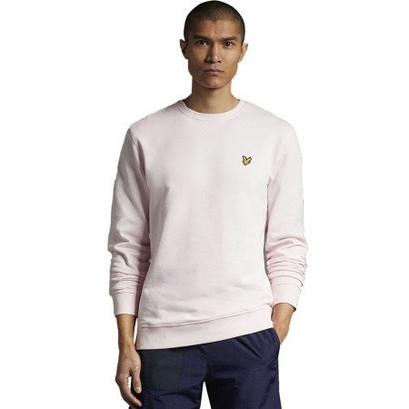 Sudadera sin Capucha Hombre Lyle & Scott V1 Crew Rosa