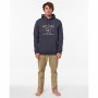 Sweat à capuche homme Rip Curl Radiate Bleu foncé