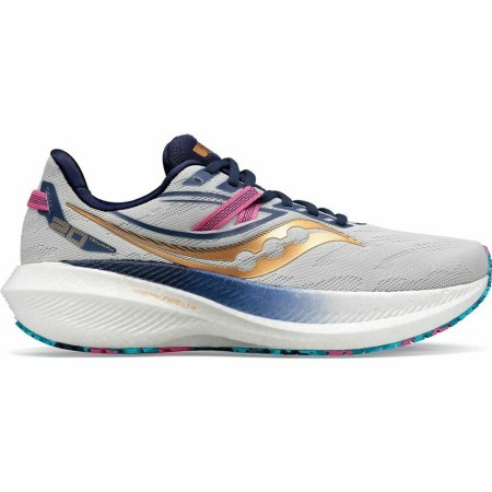 Chaussures de Running pour Adultes Saucony Triumph 20 Gris clair