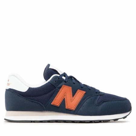 Chaussures casual homme New Balance 500 Classic Lifestyle Bleu foncé