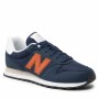 Chaussures casual homme New Balance 500 Classic Lifestyle Bleu foncé