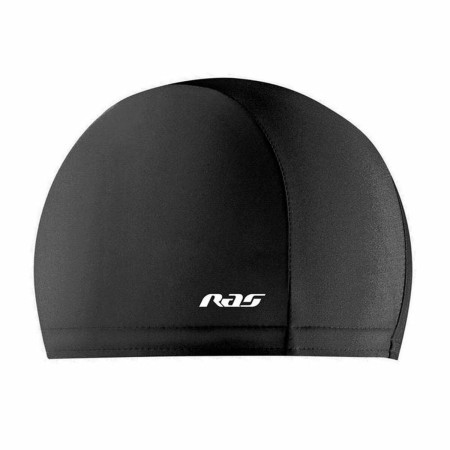 Bonnet de bain Ras Round Comfort Noir Adultes