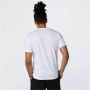 T-shirt à manches courtes homme New Balance Essentials Stacked Blanc