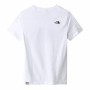 T shirt à manches courtes Enfant The North Face Easy Blanc