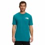 Camiseta de Manga Corta Hombre The North Face Box Logo Azul