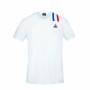 Camiseta de Manga Corta Unisex Le coq sportif Blanco