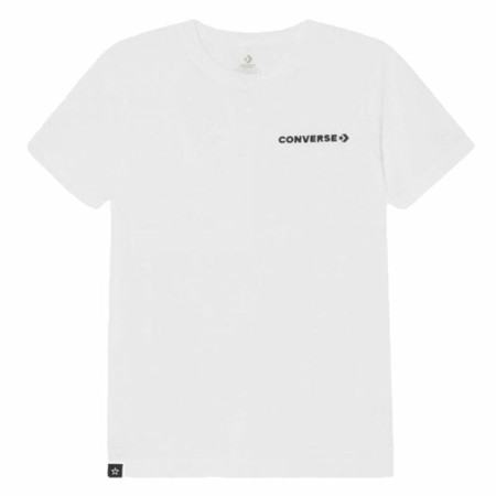 Camiseta de Manga Corta Infantil Converse Field Surplus Blanco