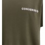 Camiseta de Manga Corta Infantil Converse Field Surplus Oliva