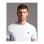 Camiseta de Manga Corta Hombre Lyle & Scott V1-Plain Blanco