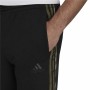 Pantalón Largo Deportivo Adidas Essentials Camo Print Negro Hombre