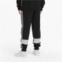 Pantalón de Chándal para Niños Puma Essentials+ Colorblock Negro Niños