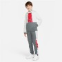 Pantalons de Survêtement pour Enfants Nike Sportswear Blanc Gris foncé