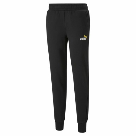 Pantalón Largo Deportivo Puma ESS+ 2 Col Logo Negro Hombre