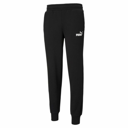 Pantalón Largo Deportivo Puma Essentials Logo Negro Hombre