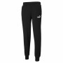 Pantalón Largo Deportivo Puma Essentials Logo Negro Hombre