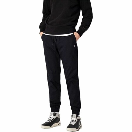 Pantalón Largo Deportivo Champion Rib Cuff Negro Hombre