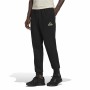 Pantalón Largo Deportivo Adidas FeelComfy French Terry Negro Hombre