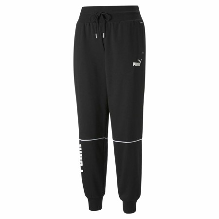 Pantalón de Chándal para Adultos Puma Colorblock Negro Mujer