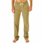 Pantalon de sport long Rip Curl Salt Water Culture Kaki Homme