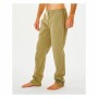 Pantalon de sport long Rip Curl Salt Water Culture Kaki Homme