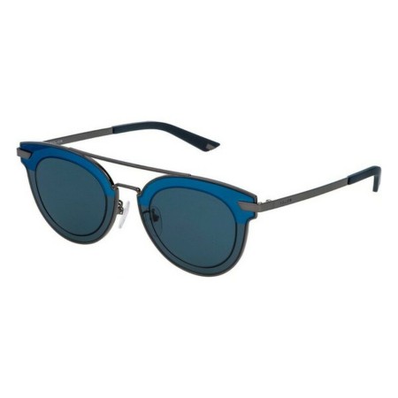 Gafas de Sol Unisex Police SPL349-0568 Azul Gun metal (ø 47 mm)