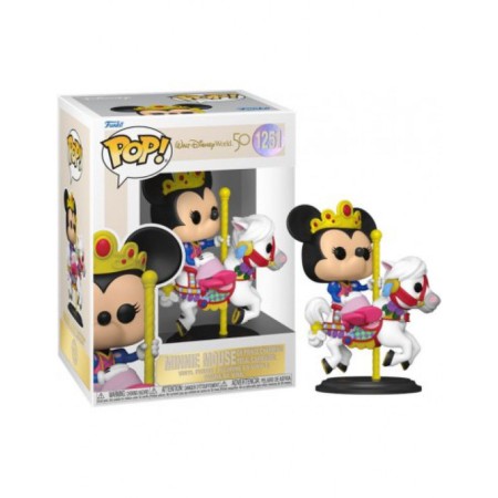 Figura de Acción Funko MINNIE MOUSE ON PRINCE CHARMING CARROUSEL