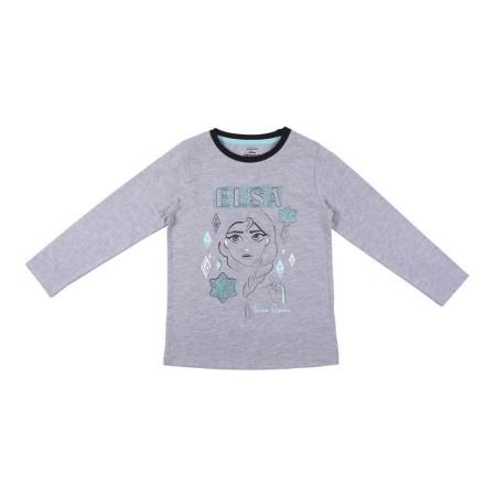 T-shirt à Manches Longues Enfant Frozen Gris