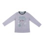 Camiseta de Manga Larga Infantil Frozen Gris