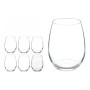 Set de Vasos Amber 350 ml Transparente (6 pcs)