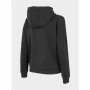 Sudadera con Capucha Mujer 4F Negro