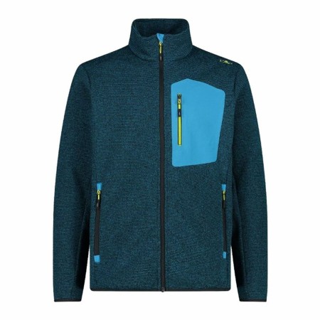 Sudadera sin Capucha Hombre Campagnolo Knit Tech Azul