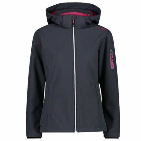 Chaqueta Deportiva para Mujer Campagnolo Titanio Negro