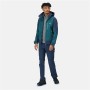 Veste de Sport pour Homme Regatta Hewitts VII Bleu Vert Capuche