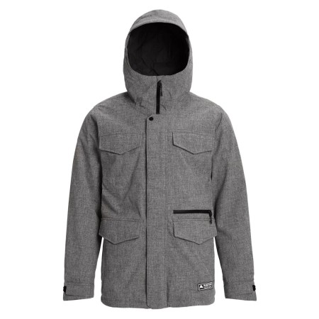 Anorak de ski Burton Covert Bog Gris Homme