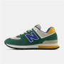 Chaussures casual homme New Balance 574 Rugged Vert