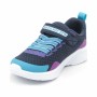 Chaussures de Sport pour Enfants Skechers Gore Strap Violet Bleu